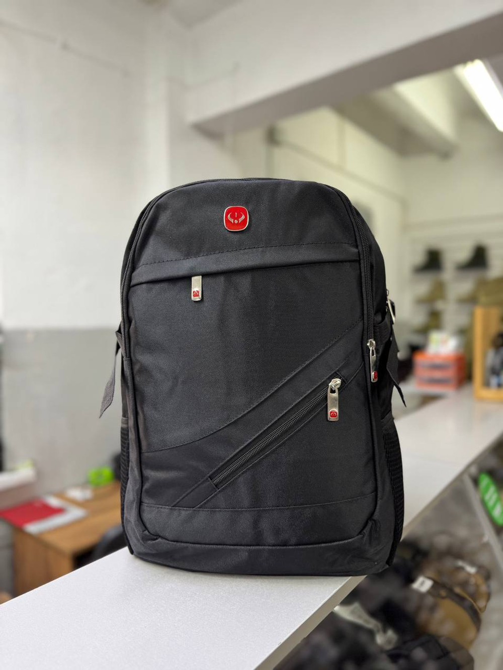 Городской рюкзак чёрный