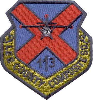 Нашивка Lee county