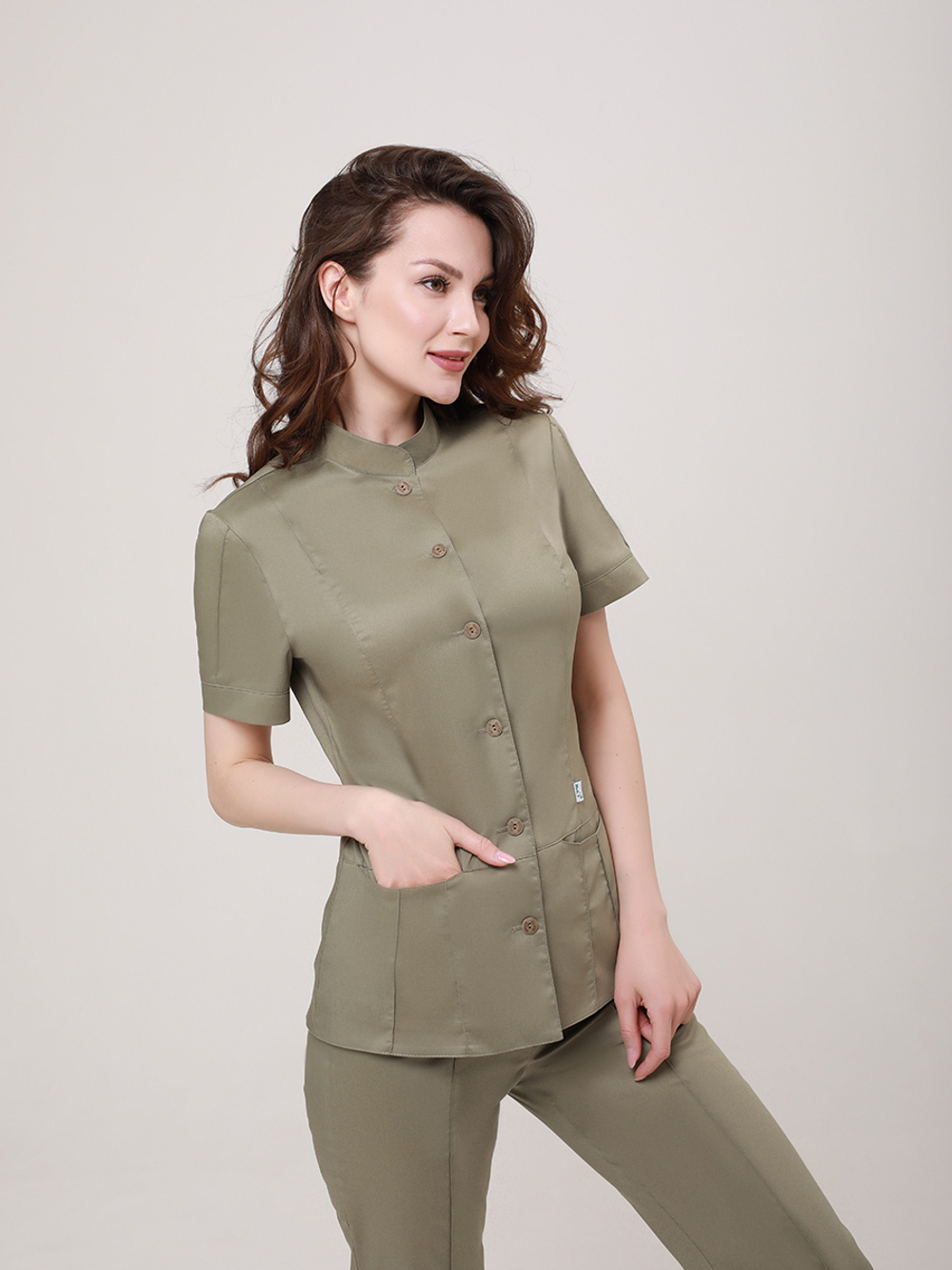 Костюм медицинский женский Бл-334+Б-110 Медис