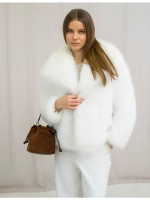 Сумка через плечо маленькая натуральная замша