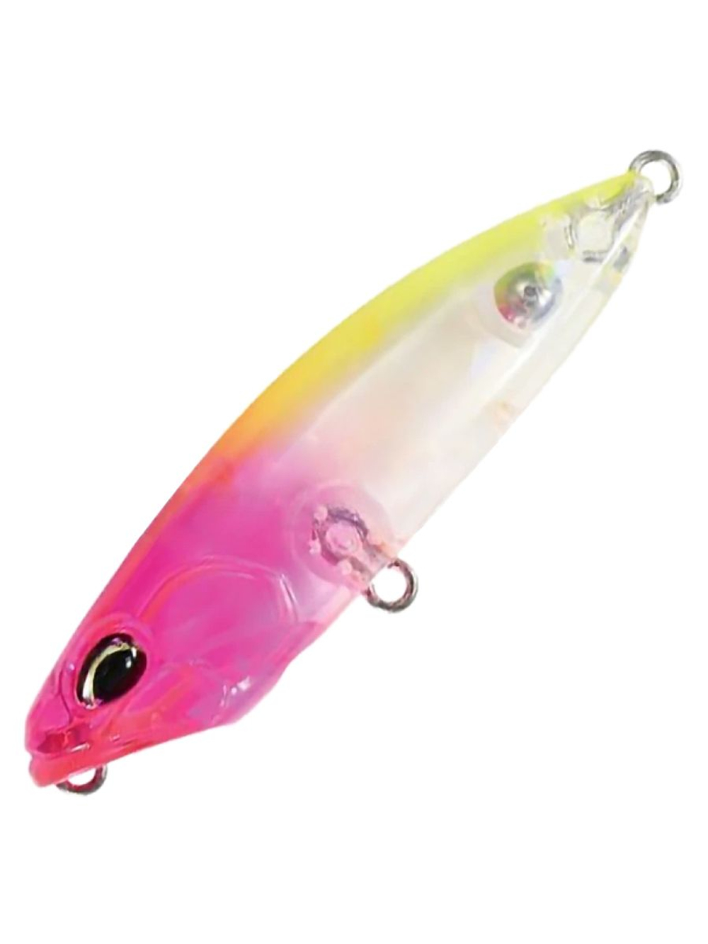 Воблер DUO Bay Ruf Reprush 62 F, CCC0740 Lemon Shrimp, 62 мм, 7,5 г, плавающий, волкер