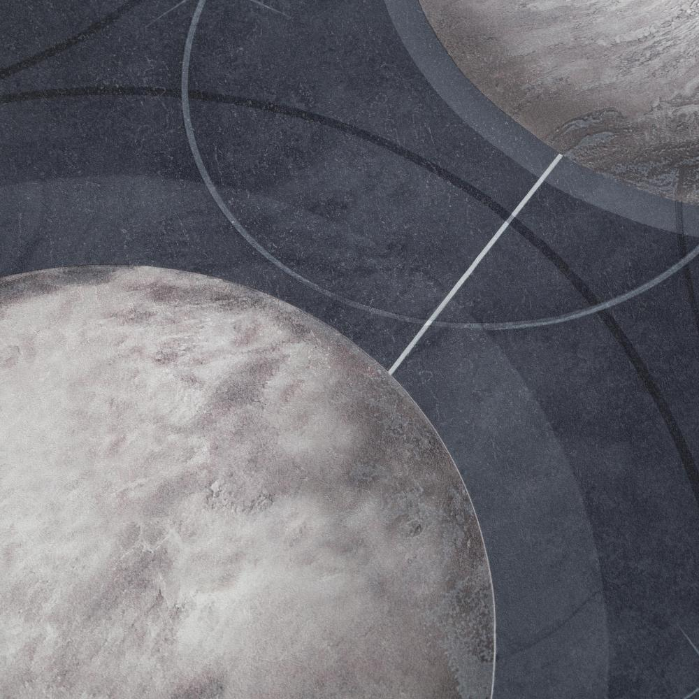 Обои виниловые флизелиновые PALITRA HOME Planets HC71987-45, сюжетный рисунок, размер 1,06х10,05 м