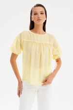 23582 Блузка женская (светло-лимонный)