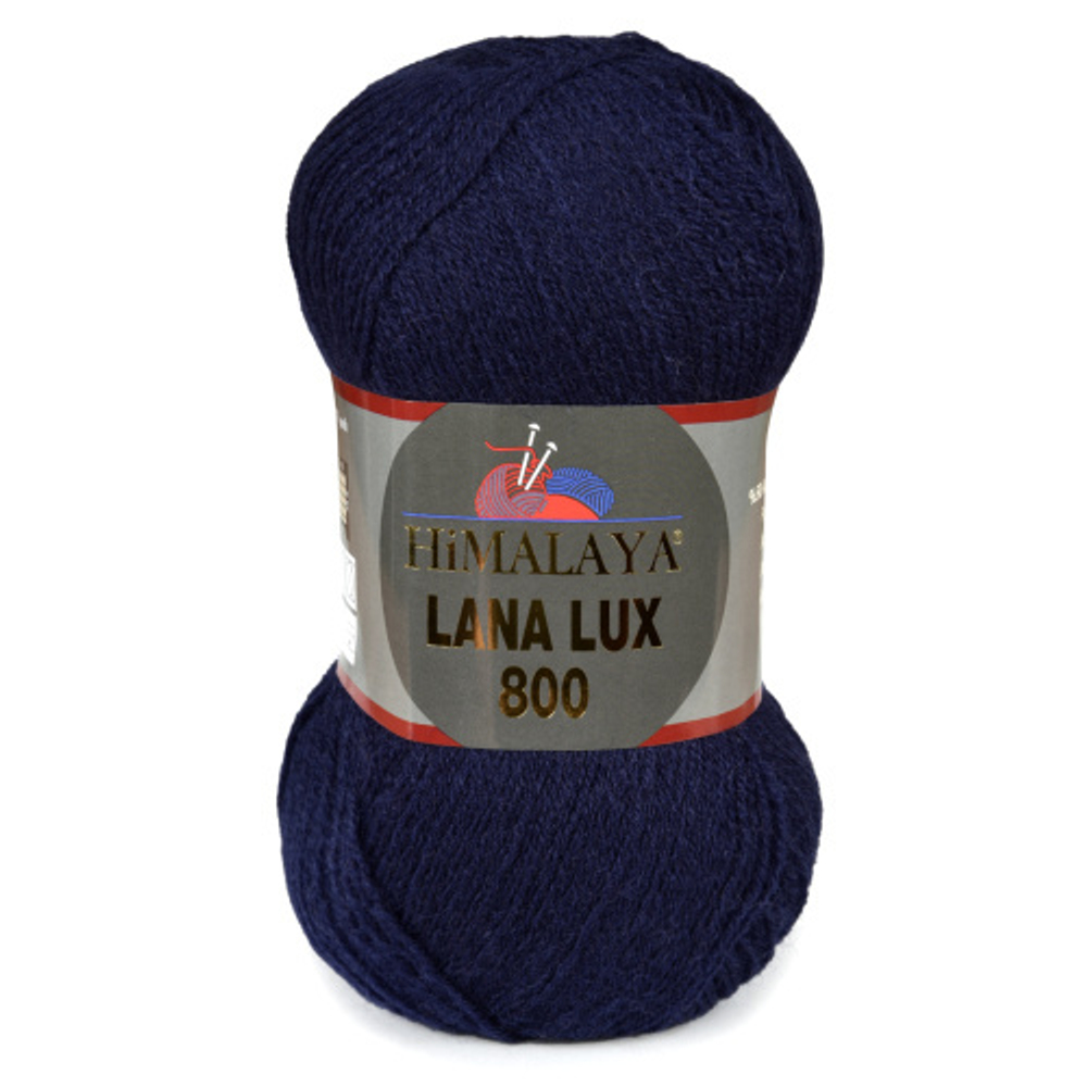 Пряжа HiMALAYA LANA LUX 800 100гр. 400 м цвет 77626 состав: 50% Акрил 50% Шерсть