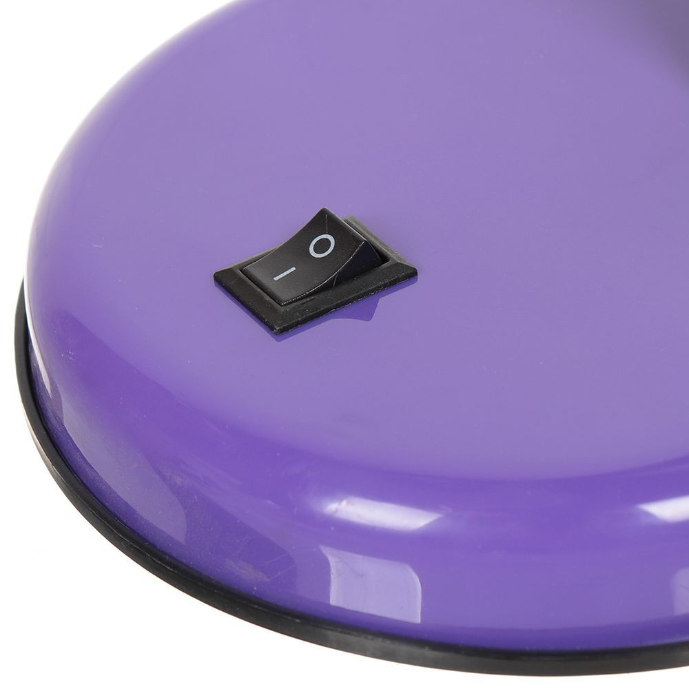 Светильник настольный на подставке, E27, 60 Вт, фиолетовый, SPE17156-08/7/333931