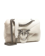 кожаная сумка через плечо love mini puff cl pltt Pinko - белый(100039 A0F2)