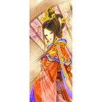 "Восточная красавица"-4024 ткань с нанесенным рисунком