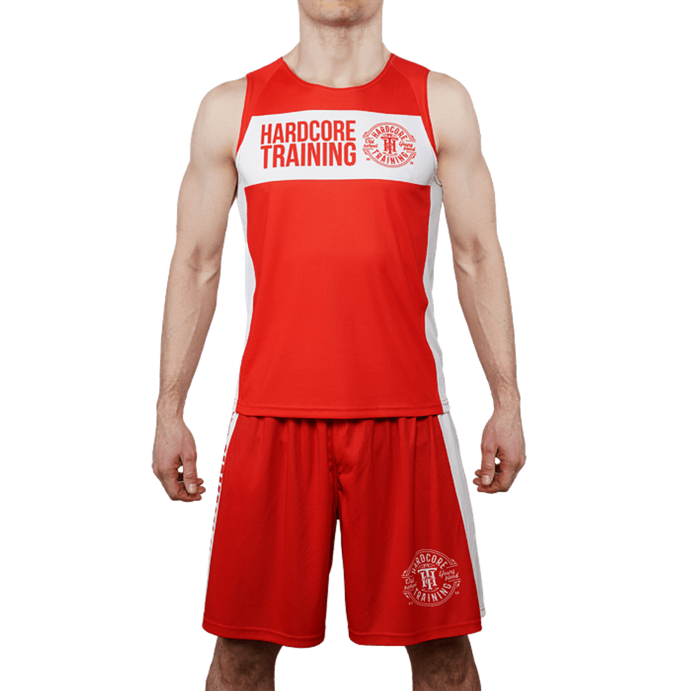 боксёрские шорты HT Red/White