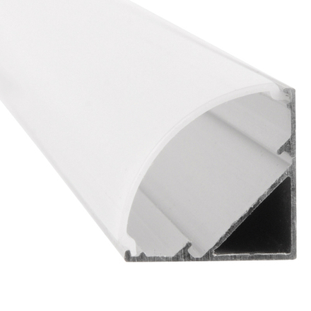 Профиль для светодиодной ленты угловой 16*16 - 3 метра