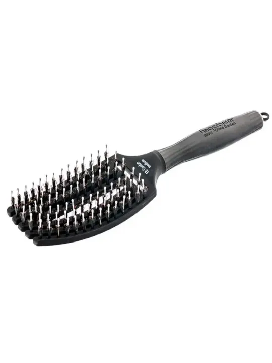 Щетка для волос Fingerbrush Care Iconic Boar&Nylon Black M