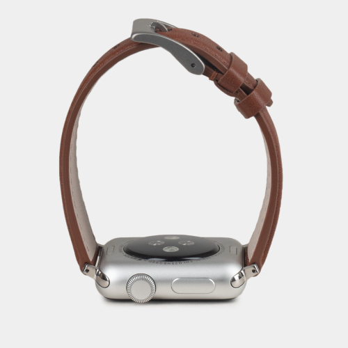 Ремешок для Apple Watch 40/41/42 mm из кожи теленка, коричневого цвета