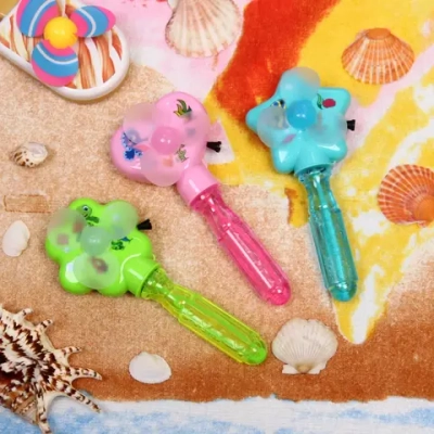 Мыльные пузыри «Морские жители» 17 см, с вентилятором, микс