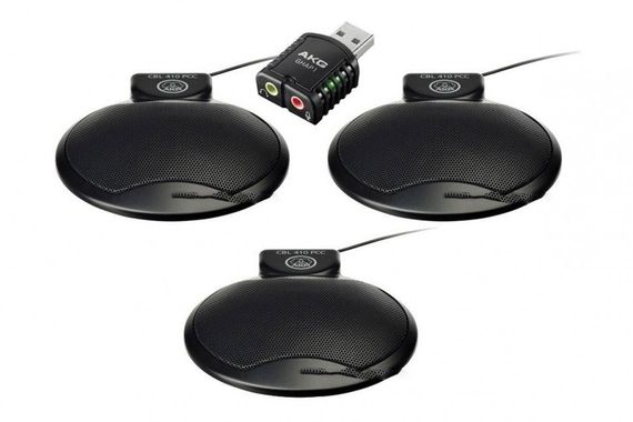 AKG CBL410 Conference Set black