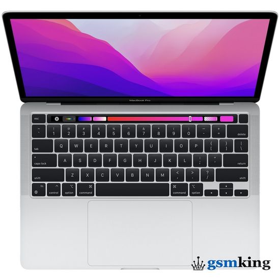 Apple MacBook Pro 13 Early 2022 Touch Bar Silver (Apple M2 8-core CPU, 10-core GPU, 256GB, 8GB) MNEP3