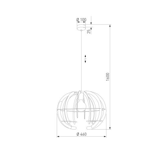 6886 / подвесной светильник / Venus