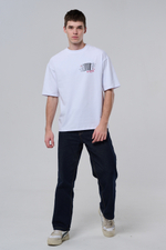 8579 футболка оверсайз мужская