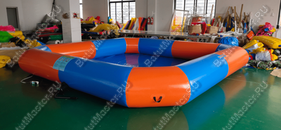 Бизнес-набор: Бассейн 5*5 м (1 шт), Водный шар ПВХ (2 шт), насос (1 шт)