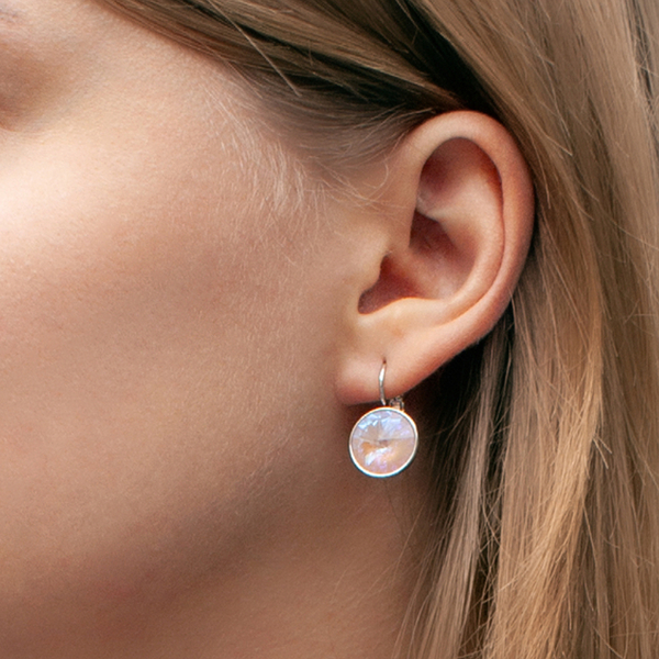 Серьги Fiore Luna Dust Pink Delite A1903.M01 R/S
