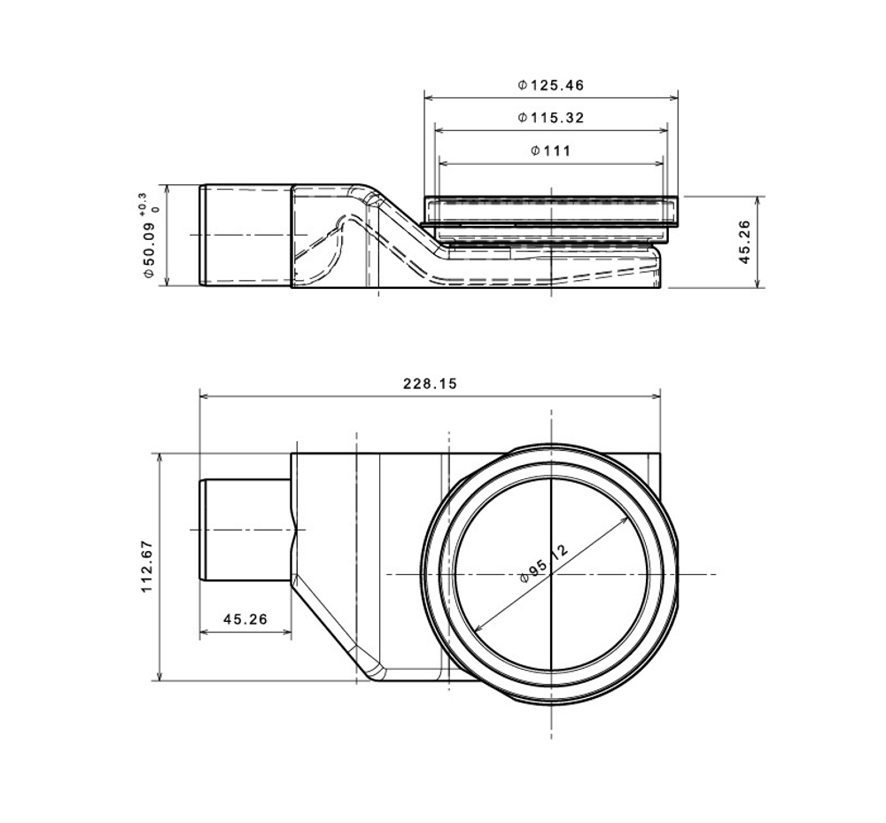 Линейный трап PESTAN Betto Line 750 мм