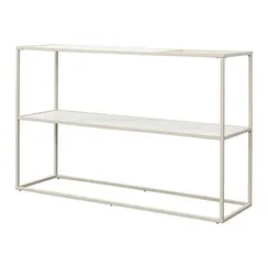 Стол консольный Mayen, 120х35х76 см, белый/бежевый