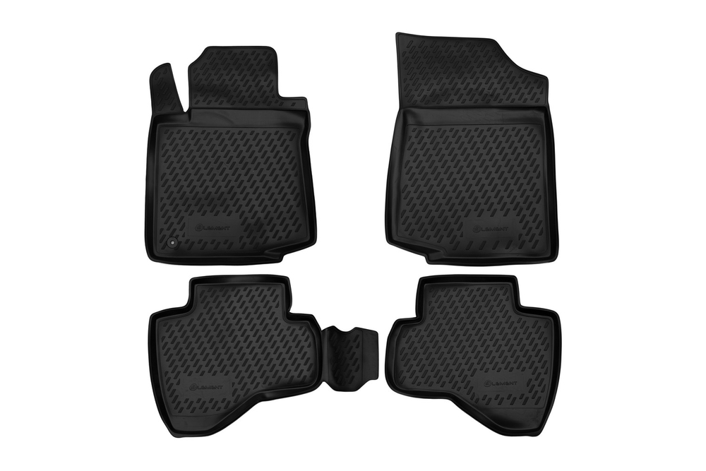 Коврики в салон для CITROEN C1 2010-, 4 шт. (полиуретан) CARCRN00033