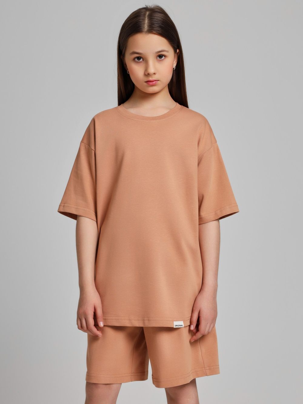 Костюм для девочки Азарт-1 Виотекс КОРИЧНЕВЫЙ