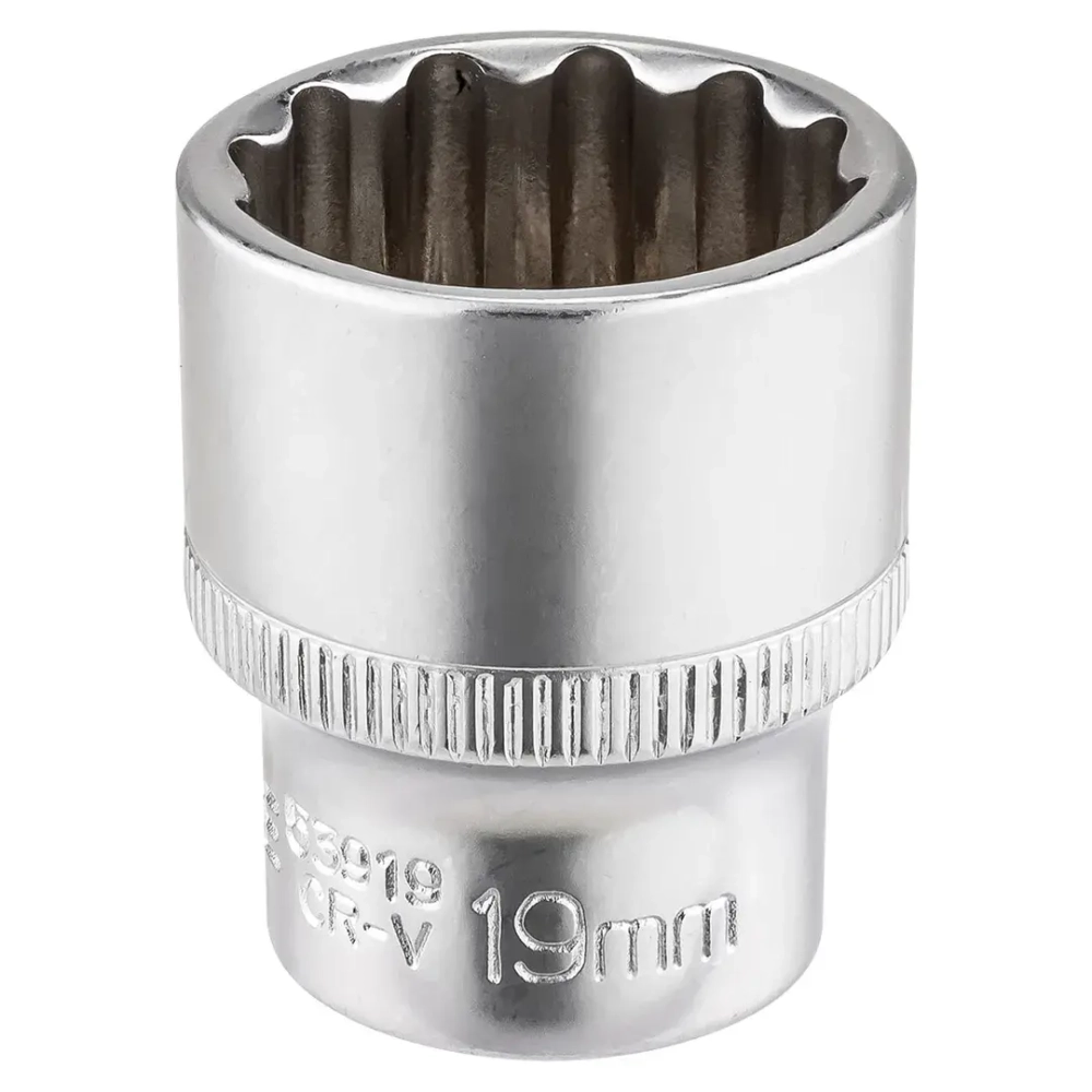 Головка 19мм (12гр.), 3/8'' RockFORCE RF-53919