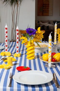 Подсвечник Dolce Vita, 5,5х10,5х3,7 см, желтый