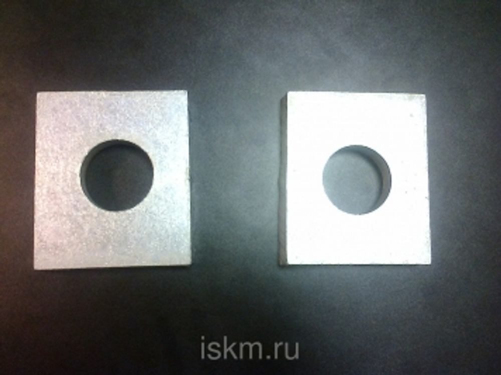 Шайба 20х130х110 Серия 3.407-115 для крепления опор ЛЭП