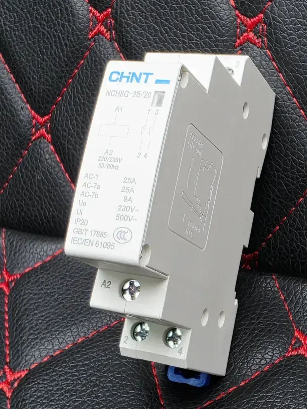 Контактор модульный NCH8G-25/20 нормально открытый 2P NO