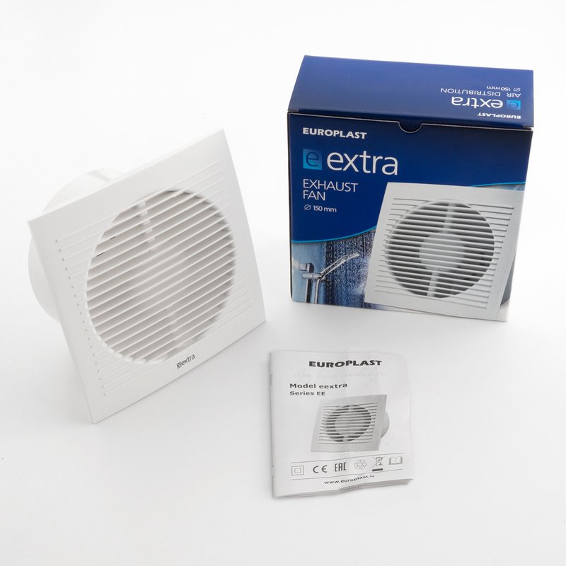 Накладной вентилятор Europlast EE150 белый