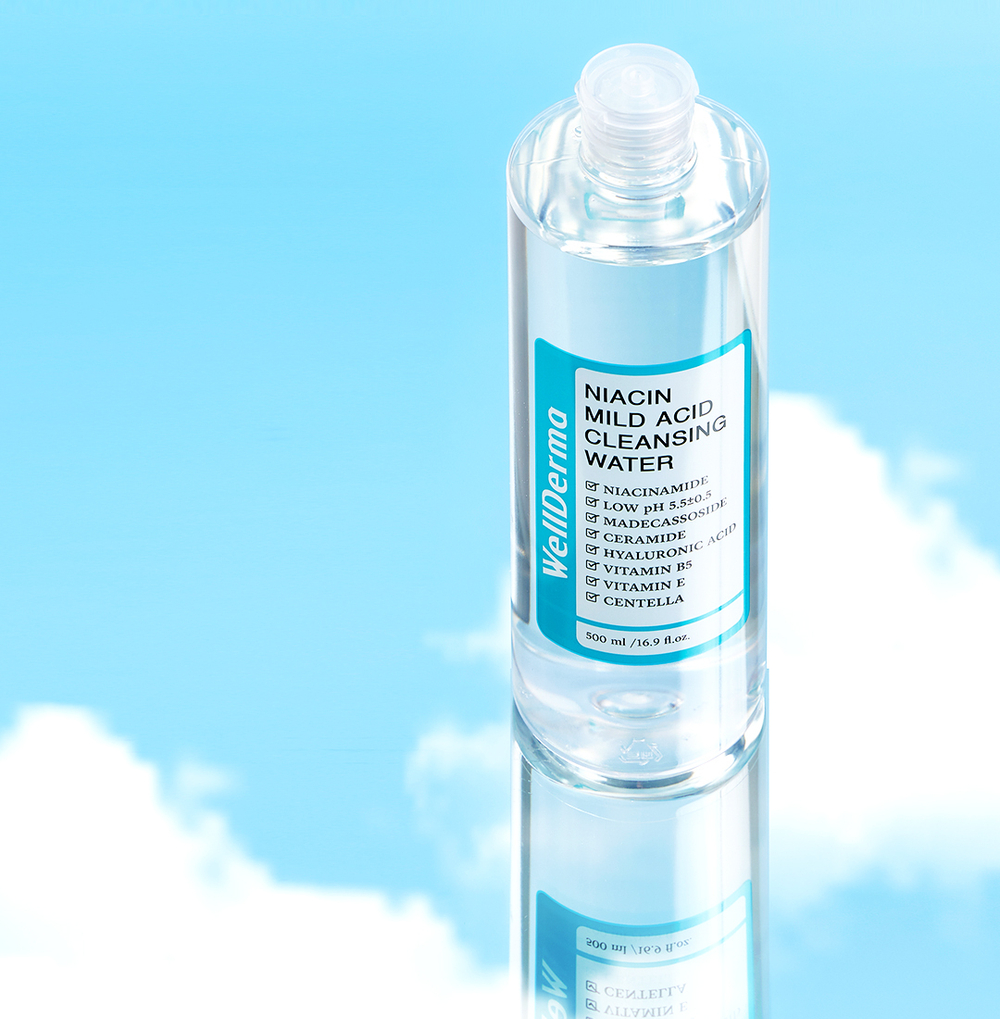 WellDerma - Niacin Mild Cleansing Water 500ml