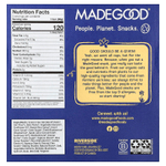 MadeGood, Mornings™, органические запеченные овсяные батончики, со вкусом голубики, 5 батончиков по 30 г (1,06 унции)