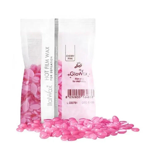 ПЛЕНОЧНЫЙ ВОСК GLOWAX «CHERRY PINK» ITALWAX 100гр