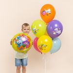 Шар (18''/46 см) Круг, Смешарики, 1 шт. в уп.