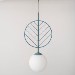 Подвесной светильник LEAF B Голубой
