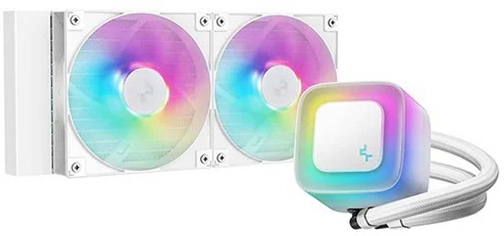 Система охлаждения жидкостная Deepcool LE240 WH V2