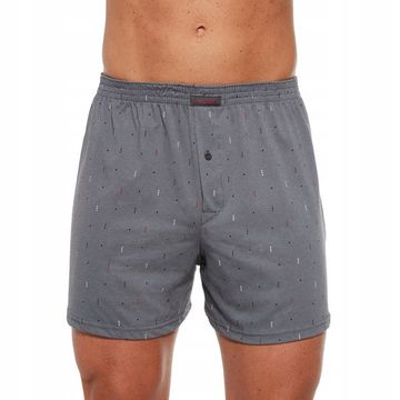 Трусы мужские семейные Cornette Comfort серый орнамент 002/257