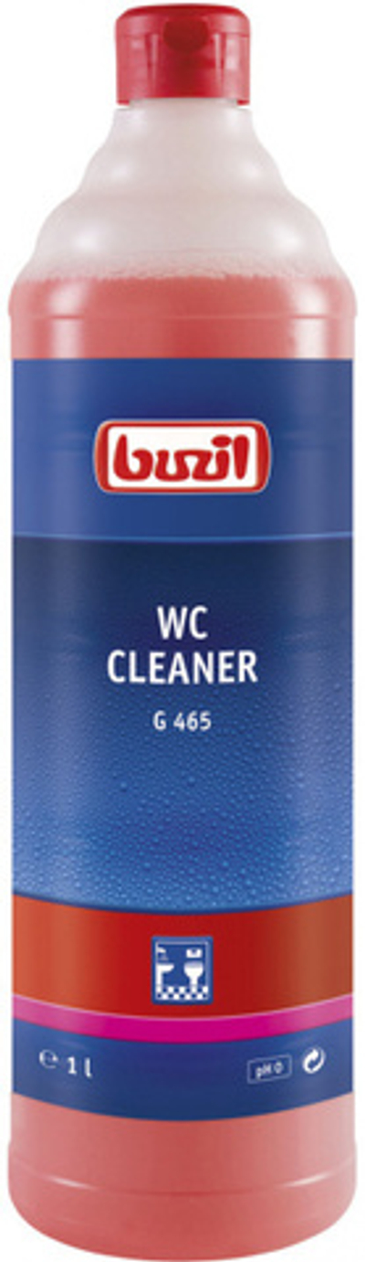 WC Cleaner, гелеобразное ср-во для унитазов и писсуаров на основе соляной кислоты, Buzil 1 л.