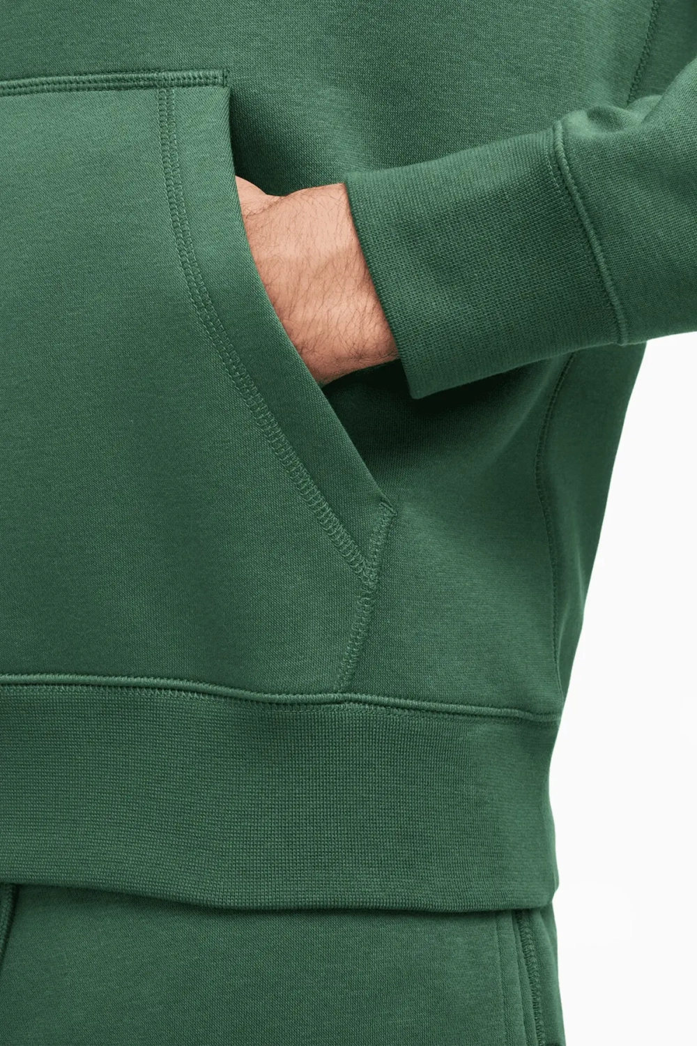 Кофта Nike Club Fleece - зеленый