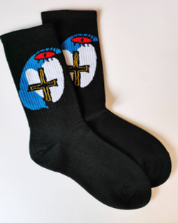 Носки р.35-40 "Абстракция" Cross