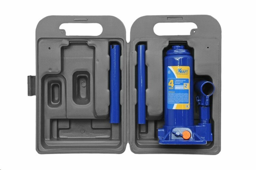 Домкрат гидрав. 4 т. выс. 195-380 мм (в кейсе) (KRAFT)