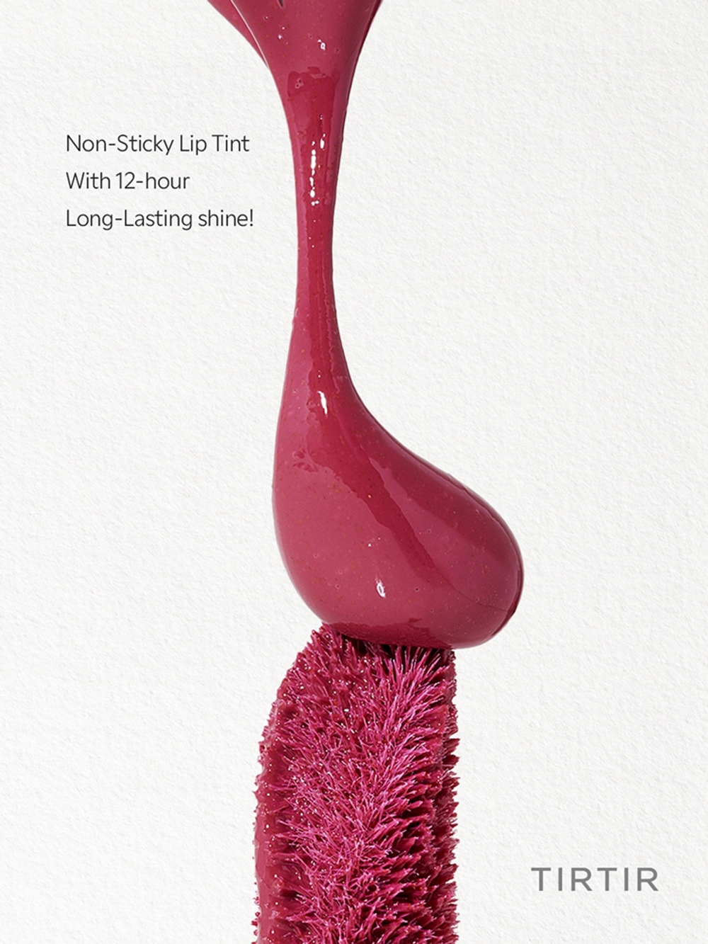 TIRTIR Waterism Glow Tint - Долговременный блеск для губ в маленькой упаковке оттенок 21 Fig Me (Red Holic Collection), 1 g