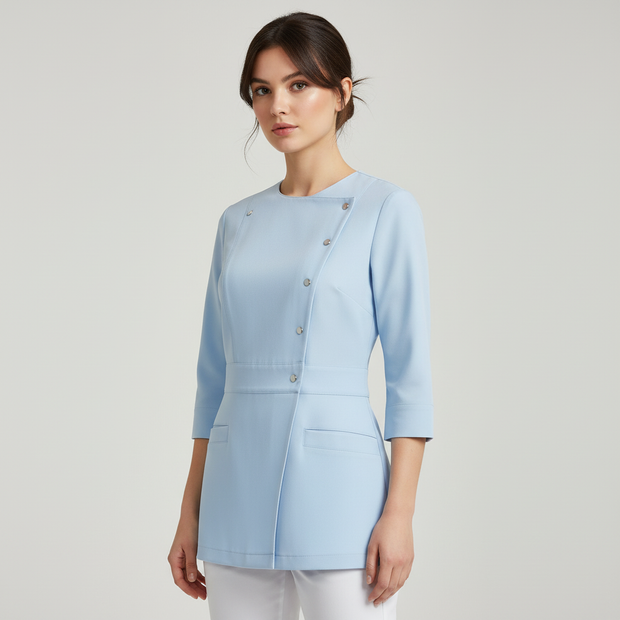 Медицинский женский жакет "Монстерра" new