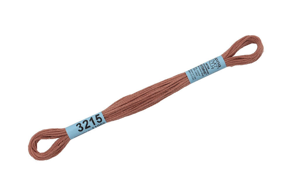 Мулине  "Gamma", 100% хлопок, 8 м, №3215