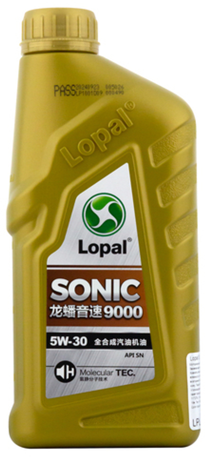Масло LOPAL SONIC 9000 5W30 SN/GF-5 (1л) синтетика