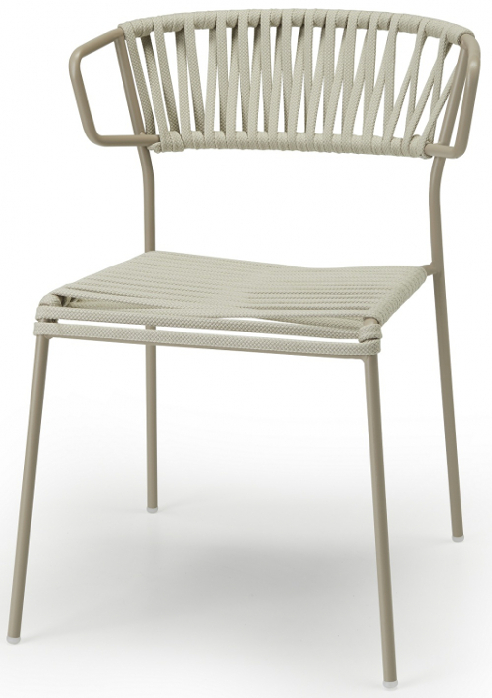 Кресло плетеное Scab Design Lisa Filo, тортора, глиняный