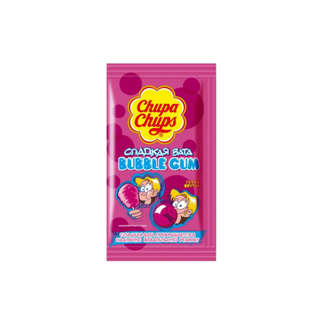 Сладкая вата Bubble Gum Chupa Chups 11 гр