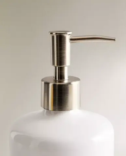 ZARA HOME ДОЗАТОР МЫЛА ИЗ КЕРАМИКИ, БЕЛЫЙ
