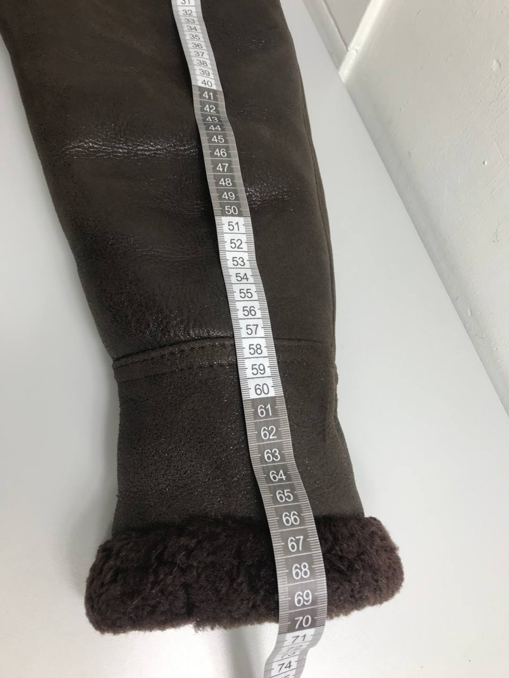 Дубленка теплая 48 размер